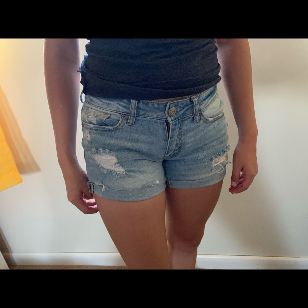 jean shorts